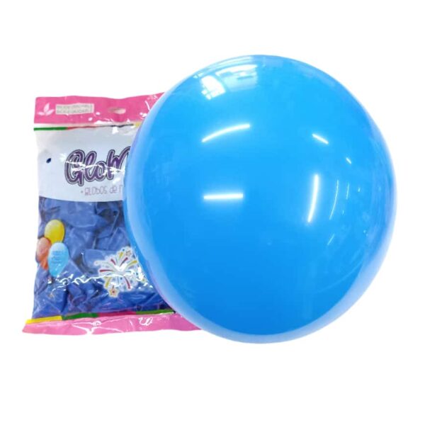 Bolsa de 25 globos de 18" Azul Estándar