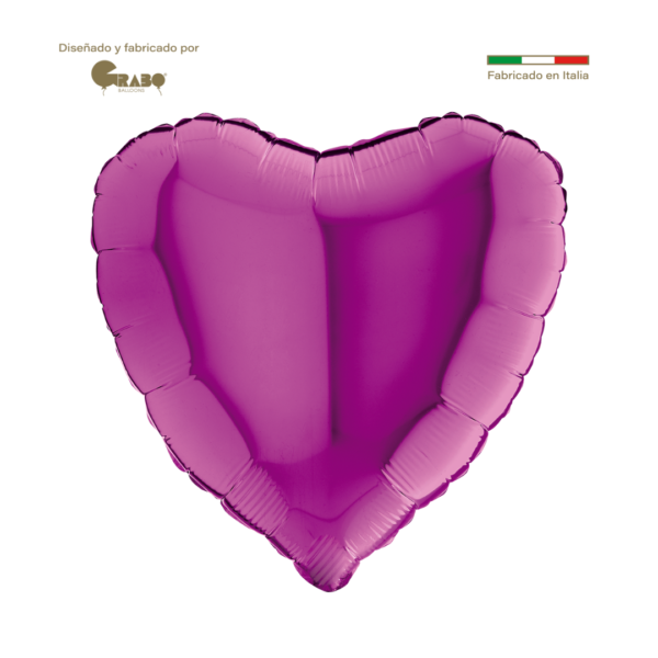 Corazón 18" Morado