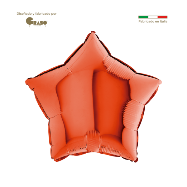 Estrella 18" Naranja