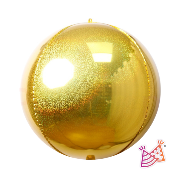 Esfera Glitter Oro 32"