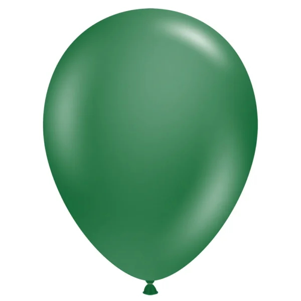 Globo 17" Forest Green (Metallic) 50 piezas