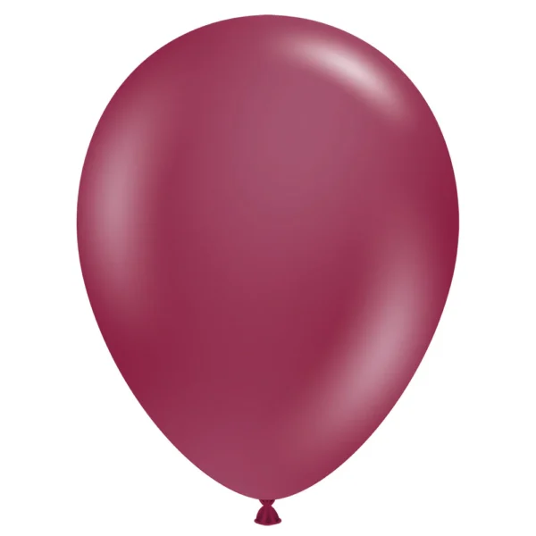 Globo 5" Tuftex Sangria (Designer) 50 piezas